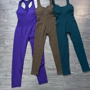 Freestyle Women's Jumpsuits in Purple, Brown, and Teal
